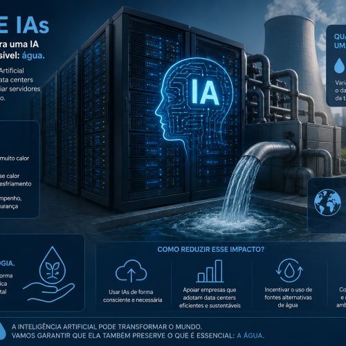 O Preço Oculto da IA: O que é a Pegada Hídrica da Inteligência Artificial?